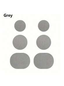 6pcs/Pack Self-Adhesive Athletic Shoe Repair Patches, Mesh Fabric Patch Kit For Sneaker Face & Lining Repair, Anti-Scratch Fix For Tear & Wear, Back To School Supplies,Shoe,Spring Summer Picks,Brides Maid Gifts,Room,Bedroom Decor,Beach,Travel,For Men,For Women,Vacation - Multicolor - View 10