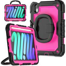 Tablet Schutzhülle, iPad Etui Samsing Tablet Etuis, faltbarer Griff Ständer mit integriertem Touchpencil Halter