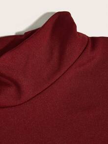 Women's Basic Dickey Collar In Stretchy Knit Fabric With A Fake Collar. A Year-Round Essential For Versatile And Budget-Friendly Layering For Dress For Christmas Decor - Multicolor - View 4