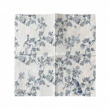 20pcs 33*33cm Disposable Soft Flower Patterned Napkins, Banquet Decorations, Parties, Wedding Banquets, Family Gatherings