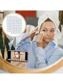 1 个硅胶吸盘手机支架 - 防滑自粘式手机握把、免提多场景智能手机配件、便携式视频和自拍支架，无需电池