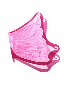 1 Pieza Capa de alas de mariposa para niños, chal de hada, disfraz de pixie para niñas, regalo de disfraz de Halloween