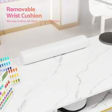 Advwin Manicure Table Nail Desk For Nail Tech, Professional Nail Table With Wrist Cushion, Storage Cabinet & Drawer, Modern Multipurpose Table For Home Office Beauty Spa Salon Nail Station Nail Desk, Nail Table, Salon Equipment, Manicure Table, Nail Tech Desk, Salon Furniture, Nail Tech Table, Portable Nail Table, Salon Station, Nail Desk Cheap, Desk For Nails, Beauty Salon Equipment, Table Manicure, Manicure Desk, Hair Salon Equipment, Nail Tables, Nail Salon Furniture, Portable Manicure Table, Nails Table Desk, Nail Desks - White - View 2