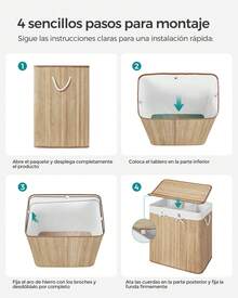 Laundry Baskets - Brown - View 8