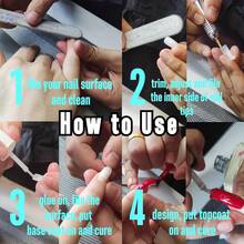 NOVO OVO 100 Pcs Long Hawk Curved Nail Tips, Clear Cystal Extra Super Extreme Deep Curve Half Cover Tapered Square Eagle Claw Soft Gel False Nail Extension For Acrylic Nails X 10 Sizes In Box - Square Claw Trasnparent Long In Small Box - View 6