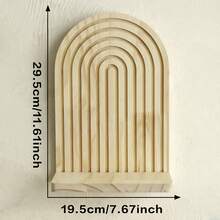 1 件房间架子 - 实木，适合放置书籍、装饰