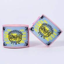 GINGPAI 拳击手缠手带，1.5米/3米/5米成人及青少年弹性绷带，武术、泰拳、拳击手缠手带，男女通用 - 彩色 - 查看 24