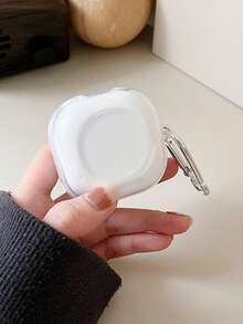 花形透明保护壳 适用于 Galaxy Buds Pro/Buds FE /Buds Live /Buds 2 无线蓝牙耳机 - 無色 - 查看 4