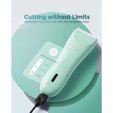 Baistom Baby Hair Clippers, Quiet & Dual-Mode Hair Cutting For 0-12, W - 1 - View 11