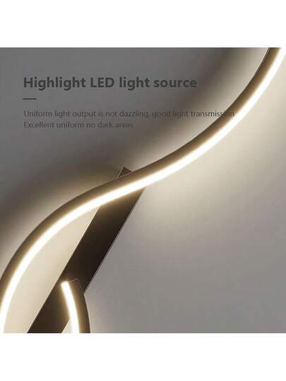 1pc LED Rechargeable Wand Light, Remote Control Dimming, Easy Installation Semi Flush Mount Hardware, Ambient Lighting 60/80cm Aluminum, 5V2A 4000mAh Bedroom Kitchen Corridor Staircase Villa Restaurant Verlichting Fixture view 7