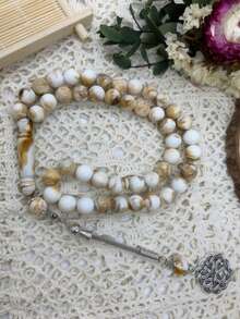 45 件亚克力仿树脂穆斯林念珠手链 Tasbih 适合日常祈祷 - 彩色 - 查看 3