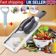 Vegetable Cutter Professional Mandolin Slicer Food Fruit Chopper Tool Adjustable - White - View 2