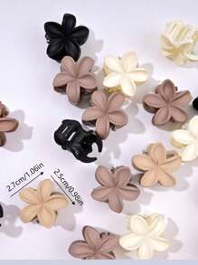 15pcs/20pcs Versatile Fashionable Small Daisy Flower Hair Clip, Women's Bangs Hairpin, Simple Minimalist Retro Barrette For Hair Care Summer Hair Claws Claw Clips Hair Clips Hair Jaw Clip Hair Clamps Hair Clutch Hair Catcher Clip