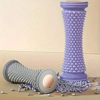 Foot Roller For Plantar Fasciitis Relief | Unisex Foot Massage Gift | Foot Massager For Neuropathy, Reflexology And Deep Tissue Muscle Massage | Relaxation Gift For Mom And Dad