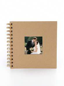 Customized Retro Coil Photo Album, Creative Paste-Style DIY Photo Album, Personalized Commemorative Album, Suitable For DIY Baby Photo Album, Wedding Commemorative Album, Family, Couples, Classmates, Handmade Gift Photo Album