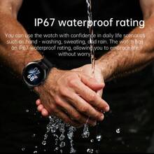 Jooeniok Montre intelligente 5 Pro 2025 Nouvel An, écran HD, commande vocale IA, appel sans fil, plus de 100 modes sport, suivi de la condition physique pour sports de plein air. Montre intelligente homme, cadeau pour Noël, la Saint-Valentin, la Fête des pères