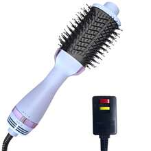 3 In 1 Hot Air Brush(With Leakage Plug),Volumizer Hair Dryer And Styler, Salon Smooth Blowouts And Shine In Up To Half Time, Adjustable 3-Temperatures And 2-Speeds,Or All Hair Types And Lengths,Fan-Favorite Brush - US A Type Plug(110-127V) - View 14