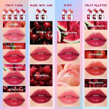 Lip Tint Stain, Long Lasting Korean Lip Stain Set, Non-Sticky Waterproof Lightweight Lip And Cheek Tint, Moisturizing High Pigment Water Tint, Matte Finish Lip Tint - Made Into Jam - View 5