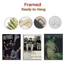 Set Of 1/3 Pcs Pop Wall Arts Posters, Pop Vintage Music Posters, Music Album Prints, Modern Bar, Coffee House, Study, Bathroom, Dormitory, Living Room, Bedroom, Home Decoration Unframed-Style ﻿ ,Wall Art With Frame