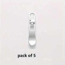 5个可拆卸金属拉链，简约实用，多用途 - 彩色 - 查看 8