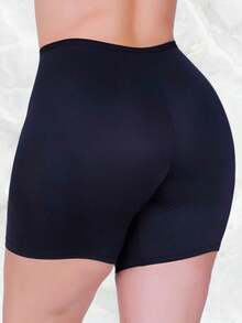 Kit 7 Short Anagua Segunda Pele Bermuda Feminina Cintura Alta - Anagua - Preto - Visão 4