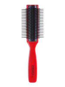 9 Row Detangler Brush,Hair Brush For Women Men Curly Wet Or Dry Hair Classic Detangling Brushes 9 Row For Natural Thick Hair, Blow Styling Separating, Shaping Defining Curls Tools Travel Bristle Hairbrush Classic Styling Curly Hair Brush For Detangling, Separating, Shaping. For Women And Men Wet Or Dry Hair - Multicolor - View 14