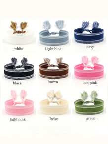 1pc Customized Name Woven Bracelet, DIY Embroidered Tassel Wristband, Commemorative Holiday Gift, Personalized Tassel Friendship Bracelet, Embroidered Bracelet, Mother's Day Customized Name Bracelet, Colorful Boho Embroidered Name Couples Bracelet, Adjustable Multi-Color Couples Embroidered Name Bracelet, Personalized Birthday Gift For Friends, Christmas Embroidered Bracelet, Customized Fashionable Student Bracelet, Dopamine Colorful Bracelet, Customized Embroidered Woven Bracelet,Black,Pink,White,Blue,Stylish,Colorful,Vintage,Simple,Unisex,Casual,Cuties,Custom,Personalized,Unique,Ideal Gifts For Him,Ideal Gifts For Her,Her,Boyfriend,Girlfriend,Dad,Mom,Family,Friends,For Anniversaries,For Birthdays,For Graduation,For Prom,For Party,Chic Autum, Chic Winter