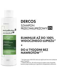 Vic Dercos Shampoo Tratamiento Anticaspa 2025 - Fórmula Intensiva para Cabello Seco con Ácido Salicílico que Elimina la Caspa desde la Primera Aplicación - Kit de 200ml con Tecnología Pro-Keratin - Regalo Exclusivo de San Valentín para el Cuidado Capilar - TOP en Productos para Cabello con Caspa y Picazón - Blanco - Ver 6