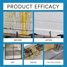 Multi-Purpose Heavy Duty Foam Cleaner, Removes Kitchen Grease & Oil Stains, Protects Cookware