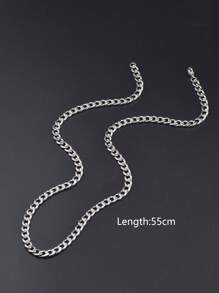 Men Minimalist Chain Necklace, For Jewelry Gift And Party