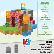 Magnetic Blocks Kids Building Toys, Game-Based Build MagWonder With Magnet Construction Toys, Magnetic Building Blocks Kids Toys, STEM Magnetic Blocks Sensory Toys, Kids Games Magnet Building Toys For Boys And Girls, Kids Brain Development Preschool Kindergarten Toys - Multicolor - View 4