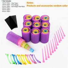 Conjunto de 6/8/10/12/14/76 peças de rolos de cabelo sem calor em cores sortidas, tamanhos variados, com presilhas e grampos em formato de dentes de pato. Ideal para salão de cabeleireiro, modeladores de cachos, escova para cabelos cacheados, rolos, produtos para cabelos cacheados, modelador de cachos, rolos para cachos, ferramentas para cabelos cacheados, rolos de cabelo, modelador de cachos, barbeiro, ferramentas para cabelo, modelador de cachos, produtos para cabelos cacheados, modelador de cachos, rolos para cachos, ferramentas para cabelos cacheados, rolo de cabelo, Natal, barbearia, chapinha, modelador de cachos, cabeleireiro, ondas sem calor, penteado, cabeleireiro, cabelos cacheados, rolos de cabelo, modelador de cachos, cachos sem calor, cachos sem calor, modeladores de cachos, rolos, cachos de cabelo, rolos para cabelo, ferramentas para cabelos cacheados, rolos de cabelo, rolo de cabelo, difusor de cachos, cabelo, viagem, cabelo Produtos, Ferramentas para Cabelo, Artigos para