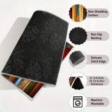 1pc Colorful Wood Grain Kitchen Floor Mat, Bathroom Floor Mat, Indoor Restaurant Floor Mat, Outdoor Carpet, Anti-Slip Bathroom Decoration Bath Mat, Floor Toilet Bath Mat, Home Floor Mat