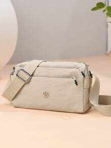 Crossbody Handbags For Women With Multi Pocket Shoulder Bag Nylon Travel Purse