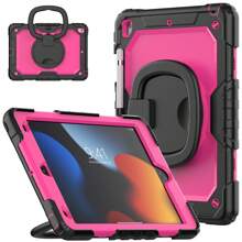 Tablet Schutzhülle, iPad Etui Samsing Tablet Etuis, faltbarer Griff Ständer mit integriertem Touchpencil Halter