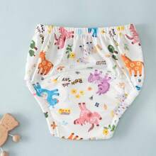 3pcs Baby Breathable Diaper Underwear, Newborn Potty Training Pants, Washable For Boys And Girls, Silk Material For All Seasons, Leak-Proof Absorbent Reusable Diapers, Suitable For Baby Boys And Girls, Multiple Combinations, Essential Baby Items - Multicolor - View 21