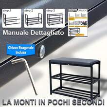 Shoe Racks - Plus60Cm - Voir 6