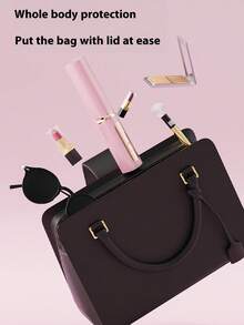 JMMO 全新 USB 可充电便携式离子直发梳，防毛躁秀发，紧凑型设计丰盈秀发器，无线充电直发器，多功能，无损