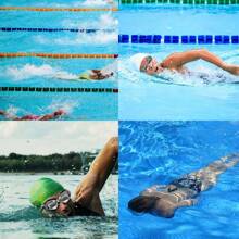 1 pieza, Gafas de natación antivaho y resistentes al agua de alta definición con tapones para los oídos para hombres y mujeres, gafas de natación de marco grande con electrochapado, gafas de natación para hombres y mujeres, equipo de natación - Correas de silicona de ajuste rápido, visión amplia - Perfectas para la piscina, la playa y la diversión del verano