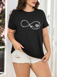 Custom Sports Personalized Gifts, Customized Women's Plus Size Sports Short-Sleeved T-Shirts, Customized Graphic T-Shirts, Add Photos (Selfies/Landscapes/Family Photos/Friends/Couple Photos/Patterns/Pets, Etc.), Design Your Own Personalized Printed T-Shirts As Gifts For Girlfriends