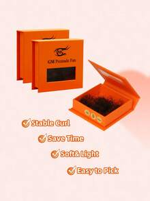 10D/12D/14D/16D/18D/20D 1盒820片尖头预制睫毛簇。中长茎预制睫毛簇，手工簇状，0.05毫米D型卷度，长度8-15毫米。 - D - 查看 2