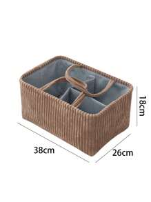 1pc Mommy Diaper Wet Wipes Storage Bag, Multi-Compartment Hanging Organizer, Spacious Maternity Tote