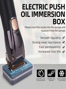 沙龙级专业理发器油盒 - 人造丝材质，适用于所有发质，返校季、旅行度假必备，女士美发配件，后梳，理发师配件，吹风机，头发，理发师，美发工具，美发产品，吹风机，头发，配件，美发产品，美发工具，美发用品，护发，卷发梳，理发师，理发师配件，美发设备，旅行必备，旅行必备，发型，美发，头发，旅行，美发产品，美发工具，美发用品，理发师，理发师配件，理发店，美发设备 - 彩色 - 查看 5