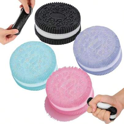 [2025 New]Taba Soft, Super Squishies Soft Stress Relief Toy, Cookie Stress Relief, Food Shape Pinch Simulation Easily Relieve Stress And Anxiety(2 Random Color)