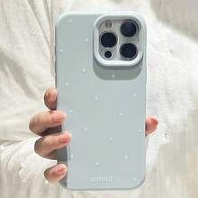 Funda de teléfono multifuncional a prueba de caídas con lunares, práctica y minimalista - azul - Ver 3