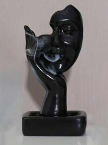 1 Stück Harz Räucherstäbchenhalter, multifunktionaler Harz Statue Dekor, Rückfluss Räucherstäbchenhalter Wasserfall Räucherstäbchenständer, abstrakte menschliche Skulptur Kunst Dekoration, geeignet für Heim-Dekoration, Esszimmer-Dekoration, Geschenk (Räucherstäbchen nicht enthalten)