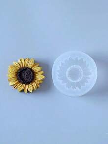 1pc Sunflower Pendant Silicone Mold, DIY Handmade Arts & Craft Plaster Mold