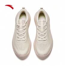 Anta Diviner LITE | Mesh Breathable Soft Bottom Commuting Athletic Shoes, Women's Casual Walking Shoes 122527713, Summer - Silt Ash -4 - View 3