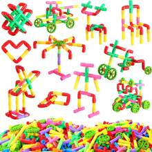 30pcs Water Pipe Building Block Puzzle Toy For Kids , Random Color Assembly Toy, STEM Children's Creative Pipe Building Block Set, Wheel Sensory Toy, Suitable For Boys And Girls Over 3 Years Old - Multicolor - View 9
