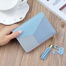 Fashion Wallets, Women's Wallets, Short Wallets, Portable Pouches, Small Handbags, Women's Card Holders, PU Leather, Foldable Coin Purses